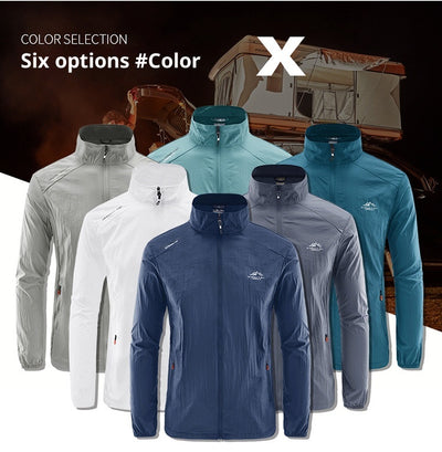 Ropa de Protección Solar Transpirable en Seda de Hielo para Hombre - Image 15