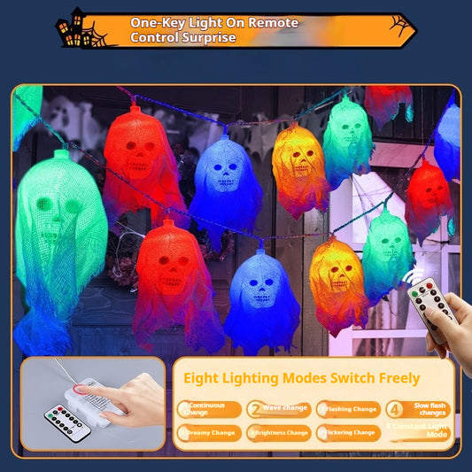 Luces de Colores para Decoración de Halloween - Iluminación Terrorífica Interior - Image 2