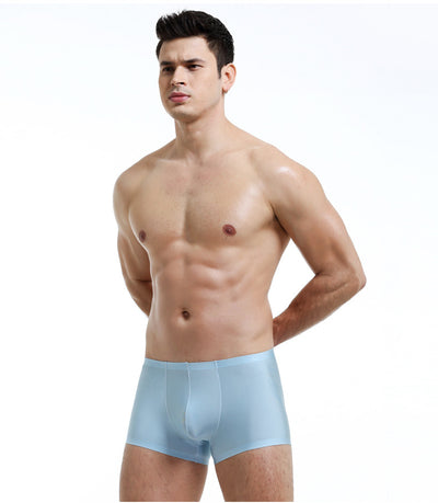 Calzoncillos de Seda Transpirables Semitransparentes para Hombre - Image 18