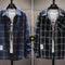 Camisa Casual Hombre Estilo Coreano Moderna con Volantes