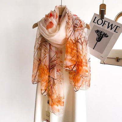 Pañuelo Largo Estampado Versátil para Mujer - Image 25