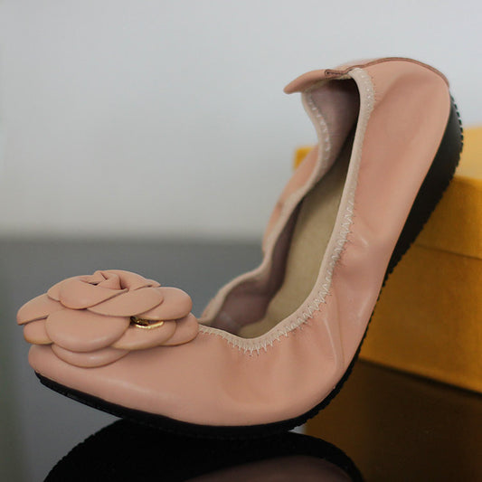 Zapatos de Cuero Genuino para Embarazadas - Cómodos, Antideslizantes y Talla Grande - Image 2