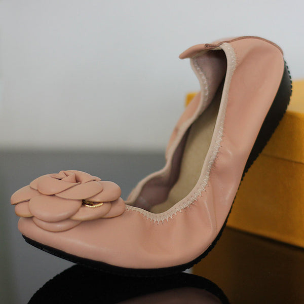 Zapatos de Cuero Genuino para Embarazadas - Cómodos, Antideslizantes y Talla Grande