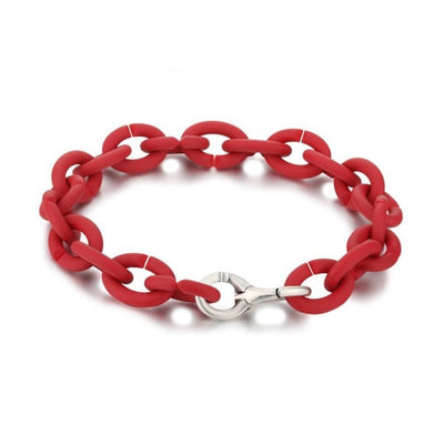 Pulsera Plata Grafito Estilo Minimalista - Image 10