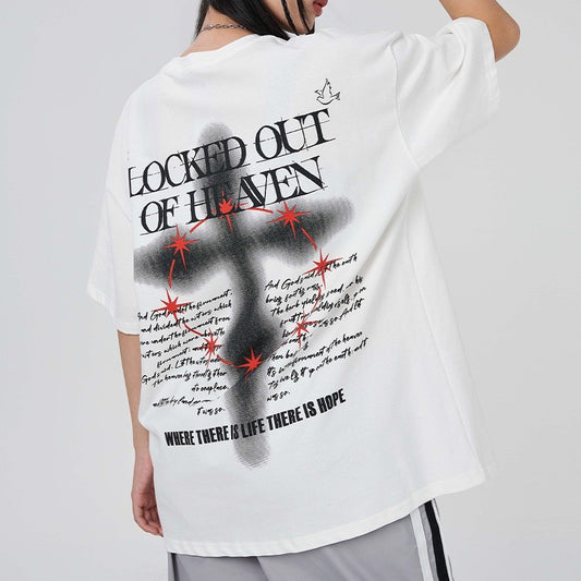 Playera Clásica Americana de Manga Corta Unisex para Verano