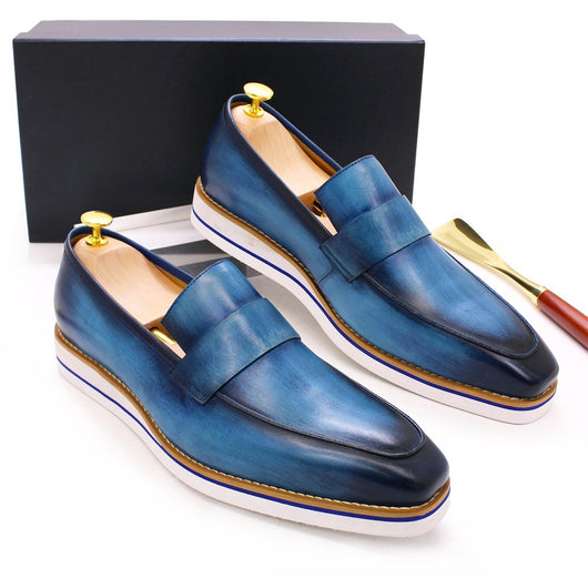 Zapatos Casuales de Cuero Artesanal para Hombre - Image 11