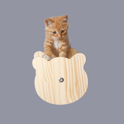 Árbol Rascador para Gatos de Madera Maciza - Image 10