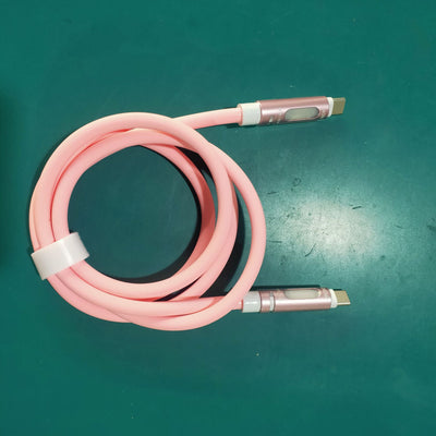 Cable de Carga Rápida 240W con Luz Aromaterápica Multicolor - Image 8