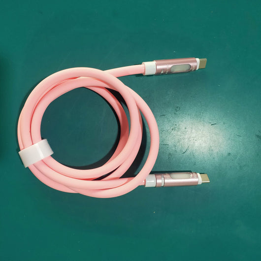 Cable de Carga Rápida 240W con Luz Aromaterápica Multicolor - Image 8