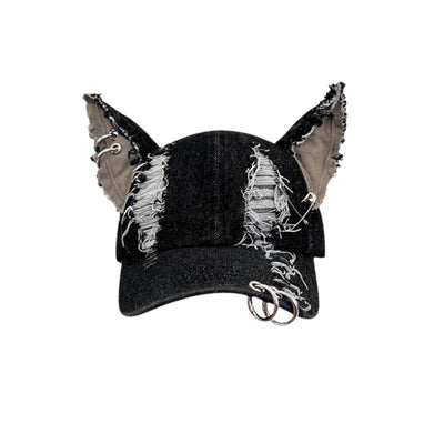 Gorra de Béisbol Denim Lavado con Diseño Vintage - Image 12