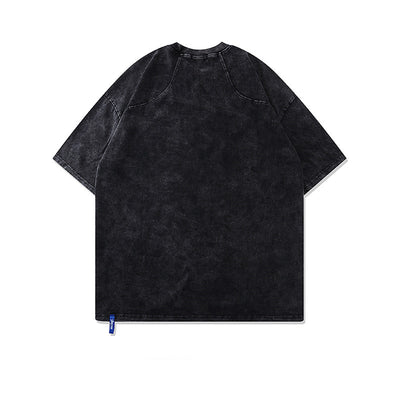 Playera Vintage Desgastada con Estampado para Mujer - Image 8
