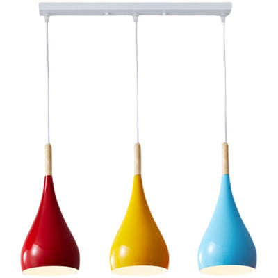 Lámpara de Techo Nórdica de Tres Brazos para Comedor - Diseño Minimalista Moderno - Image 5