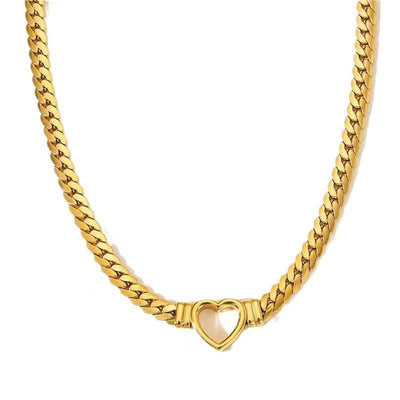 Collar Personalizable de Eslabones 'Amor' en Acero de Titanio - Image 9