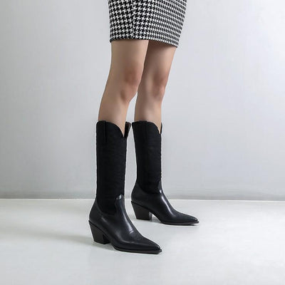 Botas Vaqueras Bordadas Netflix para Mujer - Image 8