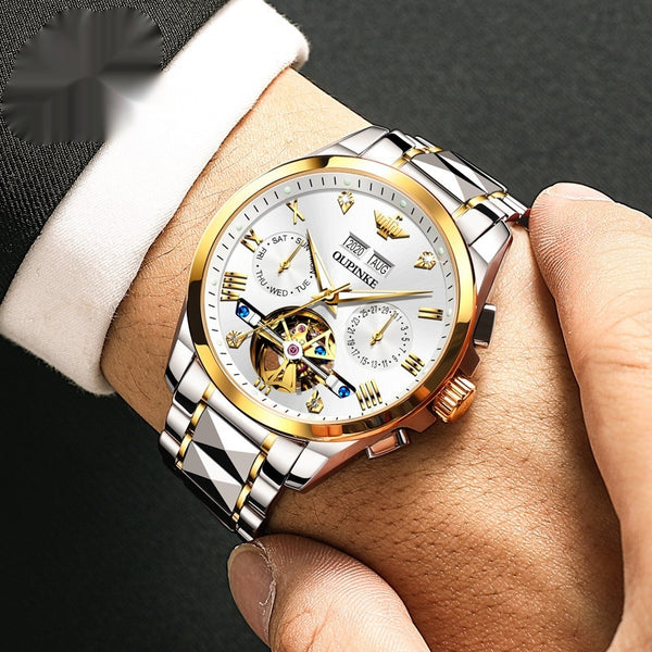 Reloj Automático Mecánico Hueco Sumergible para Hombre