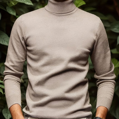 Suéter Cuello Alto Viscosa Hombre - Versátil y Suave - Image 10