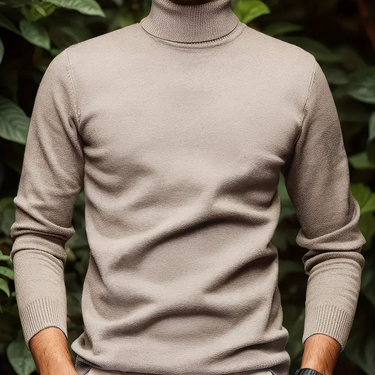 Suéter Cuello Alto Viscosa Hombre - Versátil y Suave - Image 10