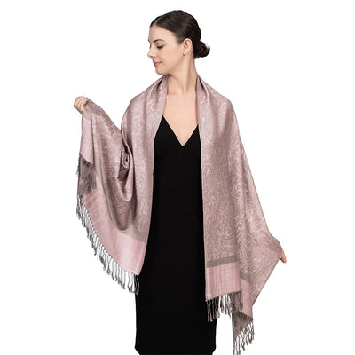 Elegante Chal Ligero de Lujo - Envolvente de Imitación Cashmere para Mujer - Image 79