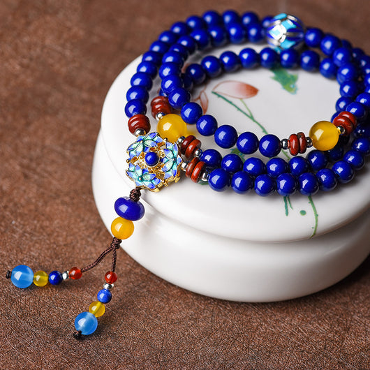 Pulsera Étnica Cloisonné Árbol Milenario con Mil Vides - Image 9