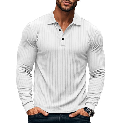 Camisa Casual Clásica para Hombre con Solapa y Botones - Image 6