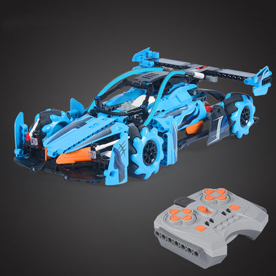Kit de Bloques de Construcción para Autos de Carreras Infantiles - Image 8