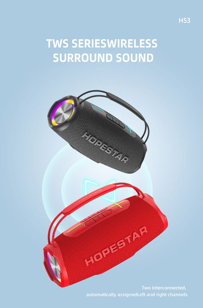 Parlante Bluetooth Portátil Resistente al Agua con Potencia Dual para Exteriores - Image 17