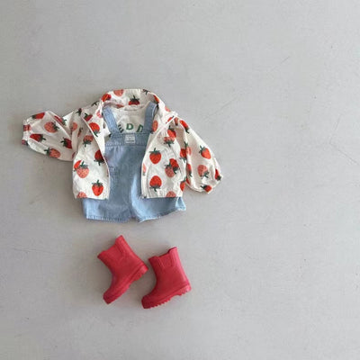 Shorts Vaquero con Tirantes para Niños y Niñas - Image 9