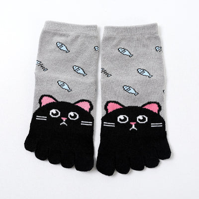 Calcetines de Algodón con Dedos Separados - Diseño Infantil Adorable - Image 9