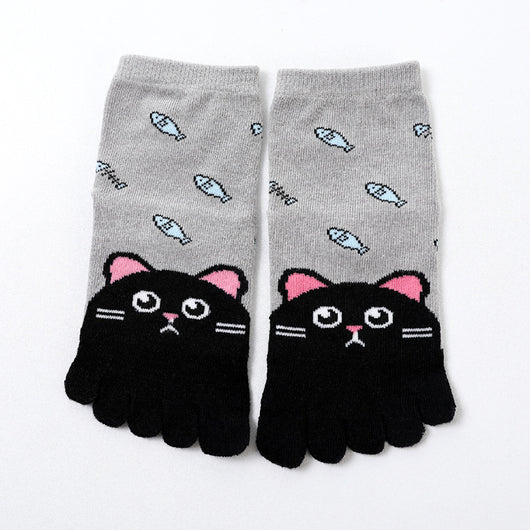 Calcetines de Algodón con Dedos Separados - Diseño Infantil Adorable - Image 9