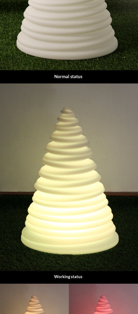 Lámpara LED Navideña Árbol Bambú con Diseño Infantil para Jardín - Image 11