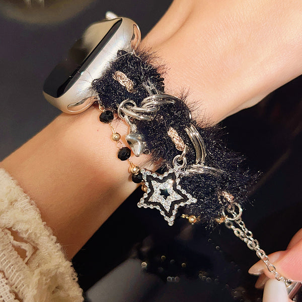 Pulsera Aromática Mariposas Tejidas Rojo Invierno - Difusor Portátil - Image 5