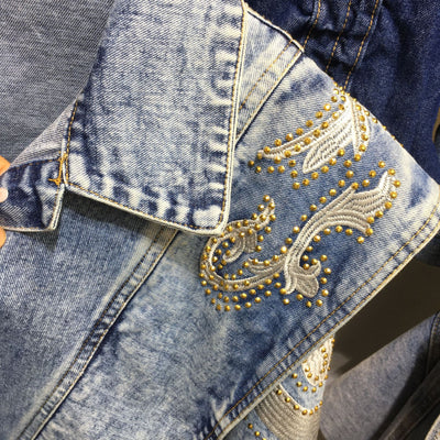 Chaqueta Denim Corta Industrial Pesado - Colección Otoño - Image 3