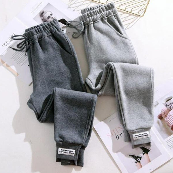 Pantalones de Lana Holgados para Mujer