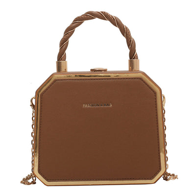 Bolso de Diseño Exclusivo con Asa al Hombro - Cartera Cuadrada de Moda - Image 11