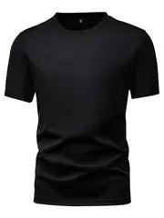 Camiseta Deportiva Casual para Hombre con Tela Elástica - Image 6