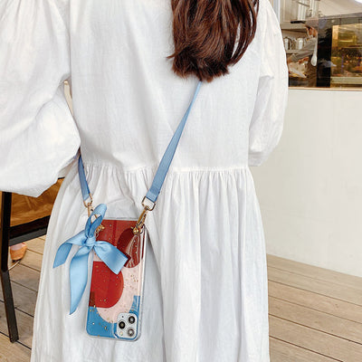 Funda iPhone con Correa Crossbody – Protección Suave Compatible con Apple - Image 5