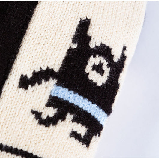 Suéter Cálido para Perros Pequeños - Cardigan de Punto Suave con Patrón Monstruo - Image 19