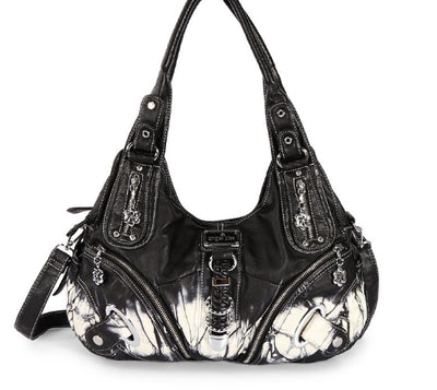 Bolso Bandolera Teñido a Mano Estilo Retro - Image 7