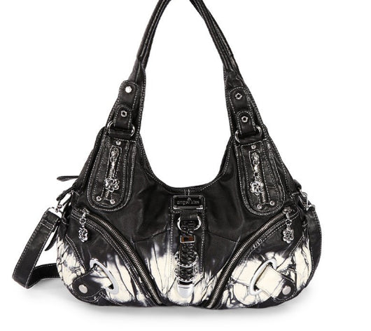 Bolso Bandolera Teñido a Mano Estilo Retro - Image 7