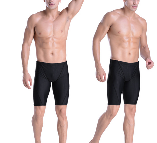 Bóxer de Natación Sharkskin Esquina Plana para Hombre Talla Grande - Image 3