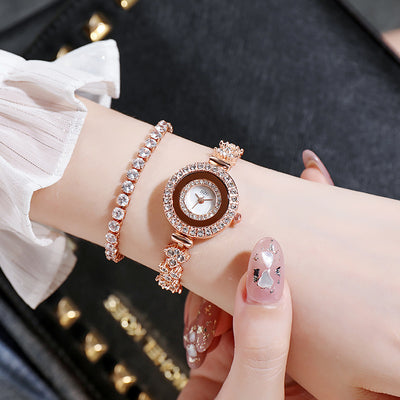 Reloj de Cuarzo Elegante con Esfera Pequeña y Corona Espiral - Image 8