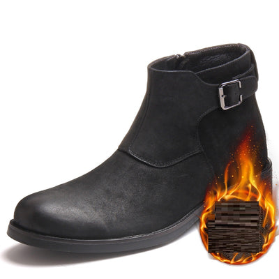 Botas Martin de Cuero Genuino para Hombre - Corte Medio - Image 10