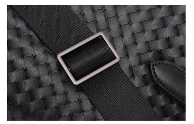 Bolso Tejido Casual Coreano para Hombre - Porta Documentos - Image 10