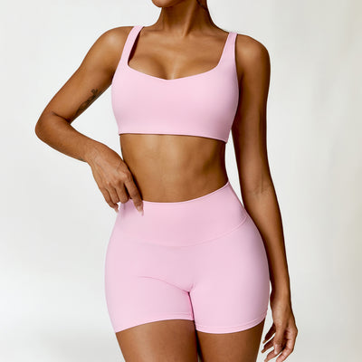 Conjunto Deportivo Yoga Cintura Alta Ajustado Secado Rápido para Mujer - Image 21