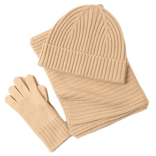 Conjunto de Abrigo Invernal: Gorro, Bufanda y Guantes en Lana para Mujer - Image 7