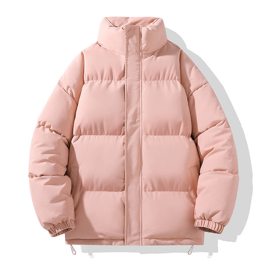 Abrigo Acolchado de Cuello Alto para Parejas - Diseño Minimalista - Image 17