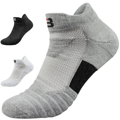 Calcetines Deportivos Cortos Antideslizantes de Algodón para Correr - Image 4