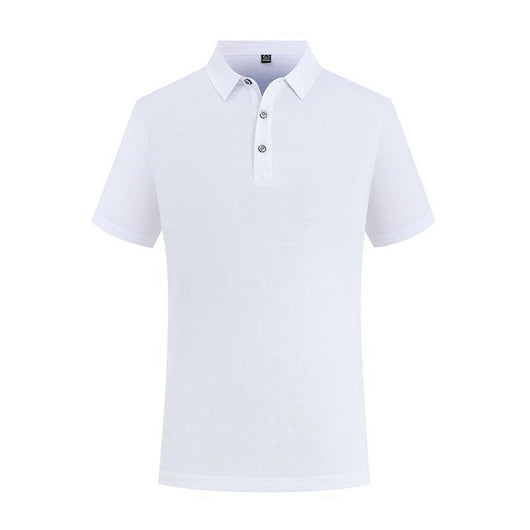 Polo de Manga Corta Color Sólido con Solapa - Image 5