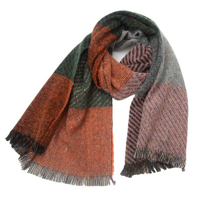 Bufanda Escocesa Unisex Grande - Abrigo Versátil para Todos - Image 12