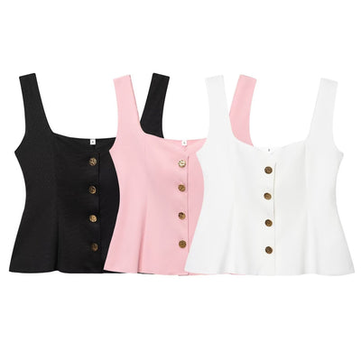 Musculosa Elástica para Mujer